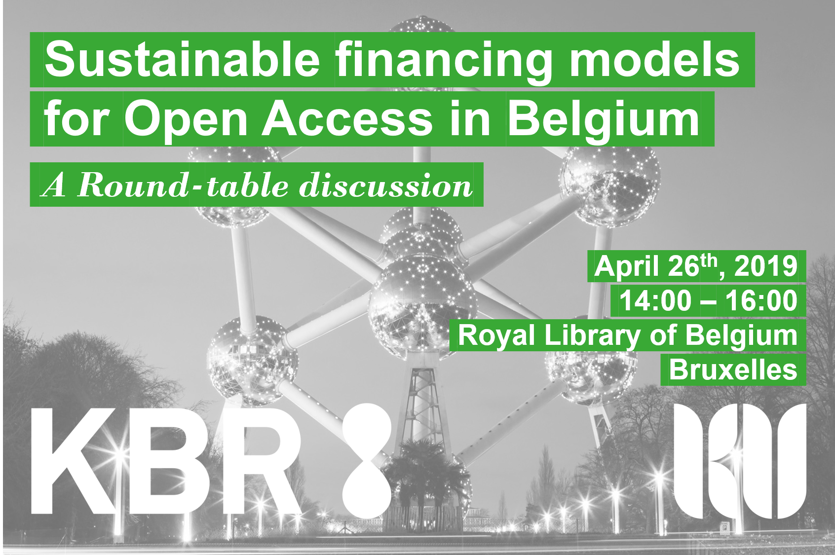 KU and BKR to host round-table discussion on Open Access in Belgium