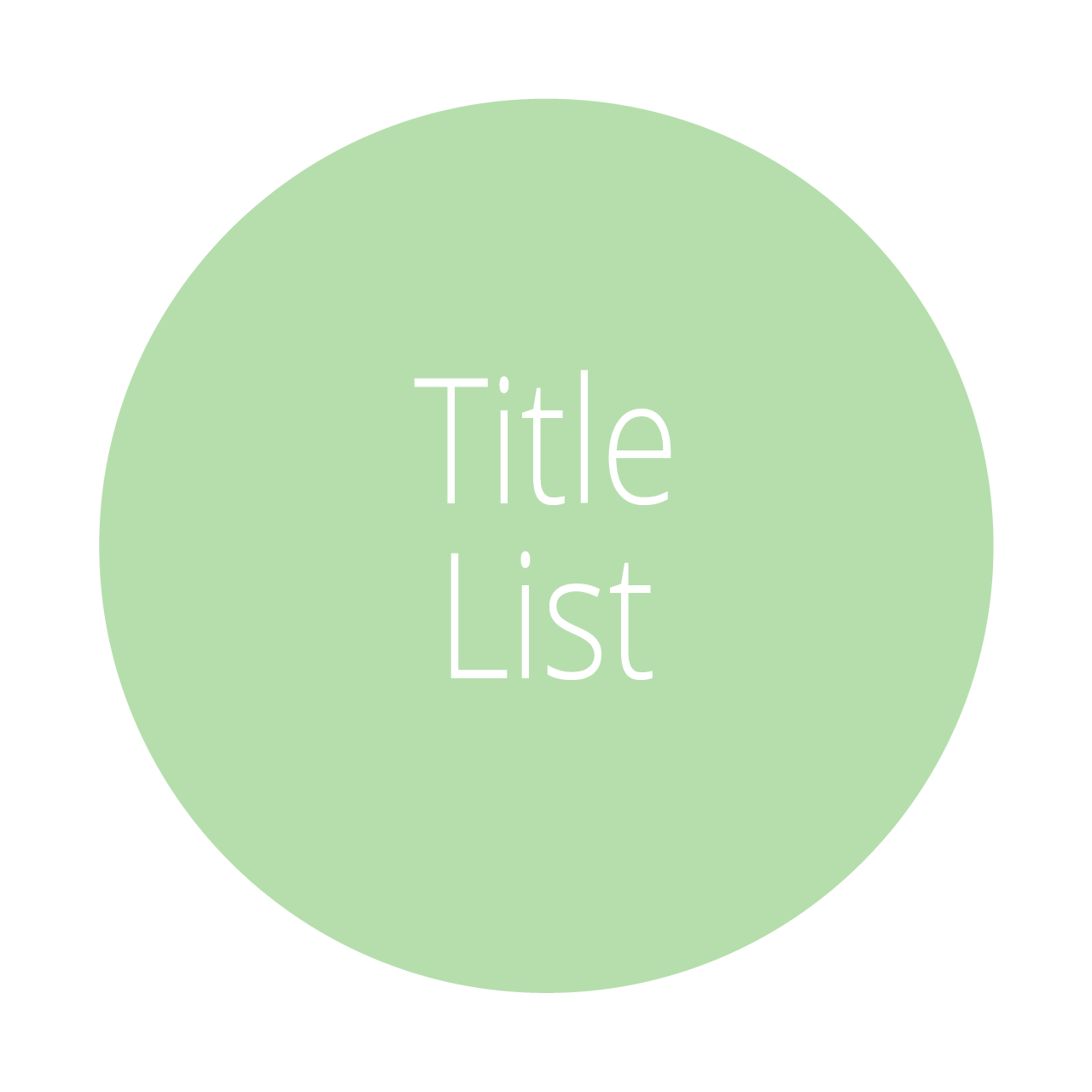 Title List KU Select 2020